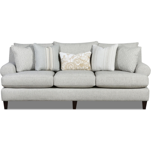 Sofa in Limelight Mineral Grey Fabric
